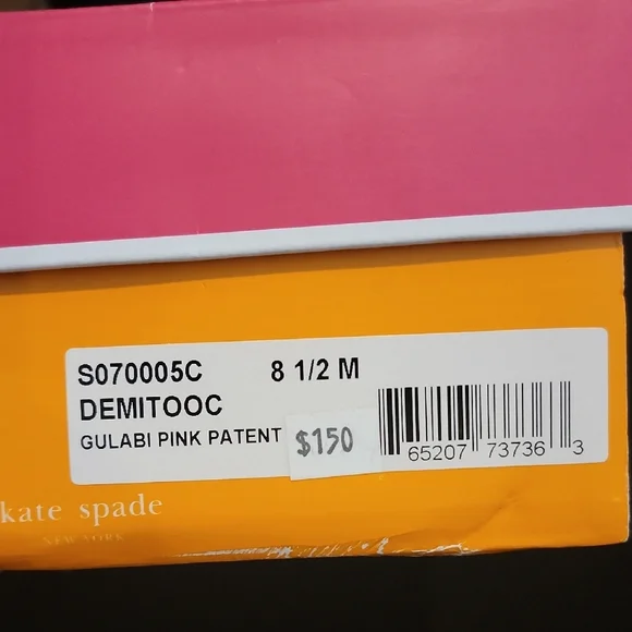 Kate Spade Vibrant Pink Ballet Flat - Picture 2 of 7